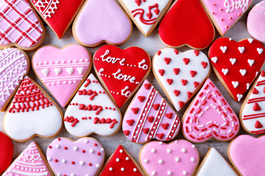 valentines cookies