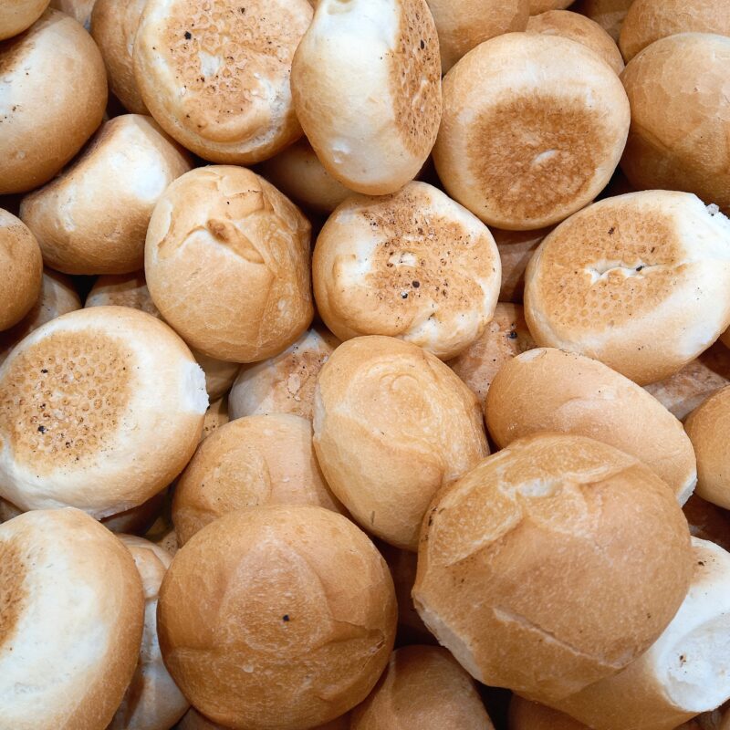 crusty bread rolls