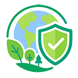 Sustainable EUDR compliant materials with responsible sourcing and environmental protection